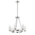Maxim Crescendo Single Tier Chandelier Model: 26326CLFTOI