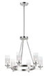 Maxim Crescendo Single Tier Chandelier Model: 26326CLFTOI