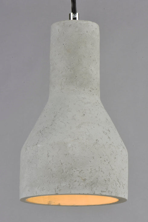 Maxim Crete Single Pendant Model: 12392GYPC