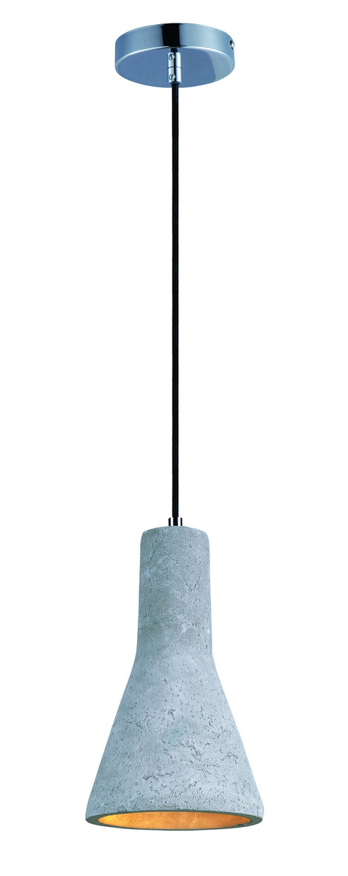 Maxim Crete Single Pendant Model: 12394GYPC