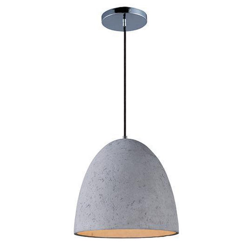 Maxim Crete Single Pendant Model: 12396GYPC