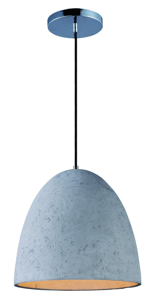 Maxim Crete Single Pendant Model: 12396GYPC