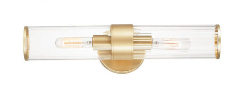 Maxim Crosby 2 Light Wall Sconce Model: 11472CRBK