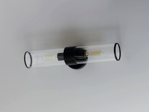Maxim Crosby 2 Light Wall Sconce Model: 11472CRBK
