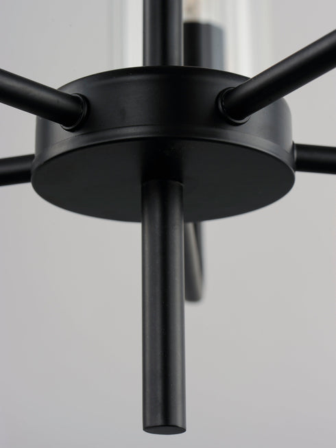 Maxim Crosby 5 Light Chandelier Model: 11475CRBK