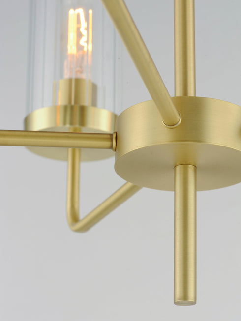Maxim Crosby 5 Light Chandelier Model: 11475CRBK
