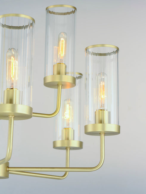 Maxim Crosby 9 Light Chandelier Model: 11479CRBK