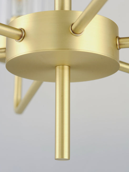 Maxim Crosby 9 Light Chandelier Model: 11479CRBK