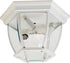 Maxim Crown Hill 3 Light Outdoor Ceiling Mount Model: 1029WT