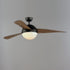 Maxim Cupola 52 Inch Black Fan 2 Light LED Model: 88802BK