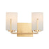 Maxim Dart 2 Light Bath Vanity Model: 21282SWSN