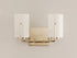 Maxim Dart 2 Light Bath Vanity Model: 21282SWSN