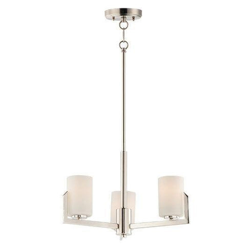 Maxim Dart 3 Light Chandelier Model: 21285SWSN