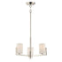 Maxim Dart 3 Light Chandelier Model: 21285SWSN
