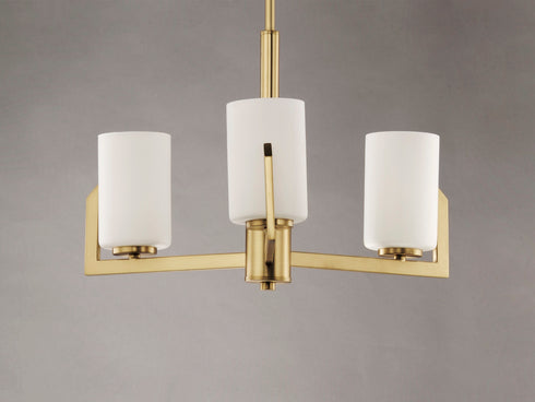 Maxim Dart 3 Light Chandelier Model: 21285SWSN