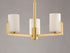 Maxim Dart 3 Light Chandelier Model: 21285SWSN