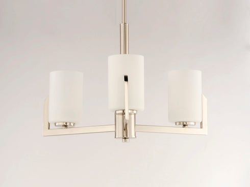 Maxim Dart 3 Light Chandelier Model: 21285SWSN