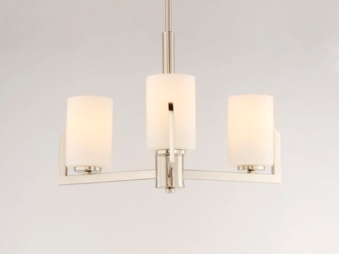 Maxim Dart 3 Light Chandelier Model: 21285SWSN