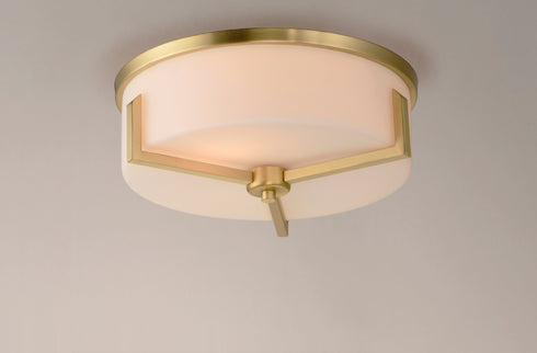Maxim Dart 3 Light Flush Mount Model: 21280SWSN