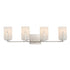 Maxim Dart 4 Light Bath Vanity Model: 21284SWSN