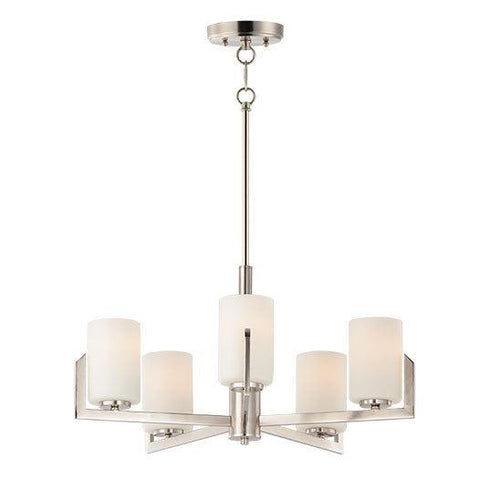 Maxim Dart 5 Light Chandelier Model: 21286SWSN