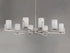 Maxim Dart 8 Light Chandelier Model: 21288SWSN