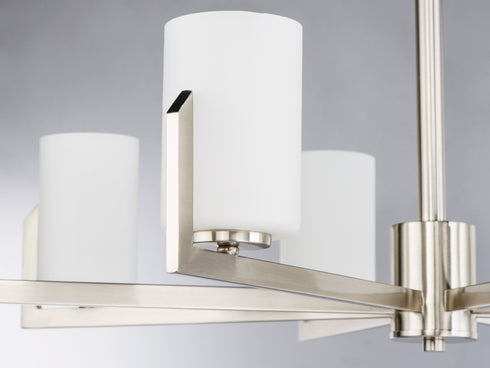 Maxim Dart 8 Light Chandelier Model: 21288SWSN