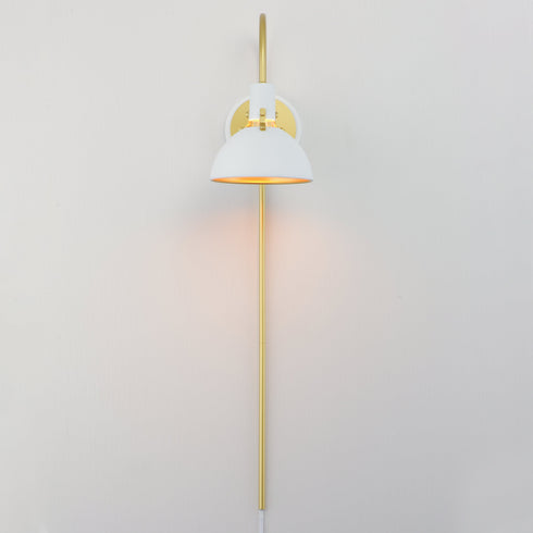 Maxim Dawn Wall Sconce Model: 12041WTSBR