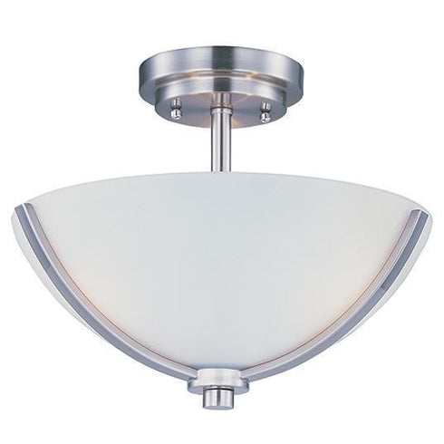 Maxim Deven 3 Light Semi Flush Mount Model: 20031SWOI