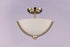 Maxim Deven 3 Light Semi Flush Mount Model: 20031SWOI