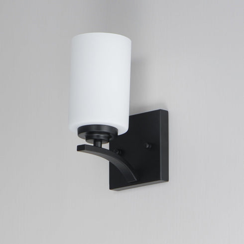 Maxim Deven Wall Sconce Model: 20030SWBK
