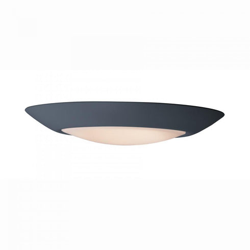 Maxim Diverse 7.5 Inch LED Flush Mount 3000k Model: 57643WTBK