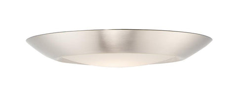 Maxim Diverse 7.5 Inch LED Flush Mount 3000k Non Model: 57613WTBZ