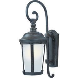 Maxim Dover LED E26 Dover LED 1 Light Outdoor Wall Lantern Model: 56093FSBZ