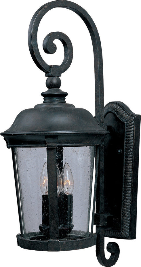 Maxim Dover Vx 3 Light Outdoor Wall Lantern Model: 40094CDBZ