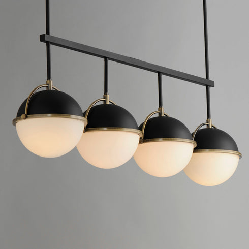 Maxim Duke Linear Pendant Model: 12414SWBKWBR