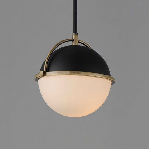 Maxim Duke Single Pendant Model: 12411SWBKWBR