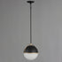 Maxim Duke Single Pendant Model: 12412SWBKWBR