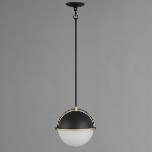 Maxim Duke Single Pendant Model: 12412SWBKWBR