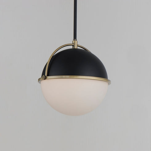 Maxim Duke Single Pendant Model: 12412SWBKWBR