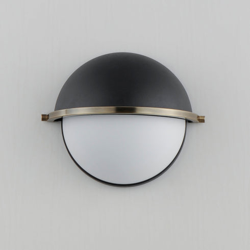 Maxim Duke Wall Sconce Model: 12418SWBKWBR