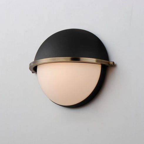 Maxim Duke Wall Sconce Model: 12418SWBKWBR