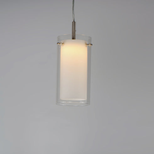 Maxim Duo 1 Light Mini Pendant Model: 12289CLSWBK