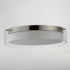 Maxim Duo 16'' Round Flush Mount Model: 12284CLSWBK