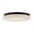 Maxim Duo 20'' Round Flush Mount Model: 12286CLSWBK