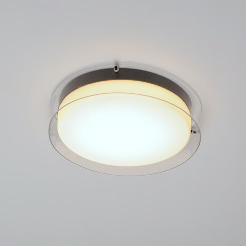Maxim Duo 20'' Round Flush Mount Model: 12286CLSWBK