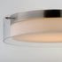 Maxim Duo 20'' Round Flush Mount Model: 12286CLSWBK