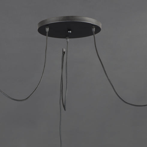 Maxim Early Electric Multi Light Pendant Model: 12123BKAB