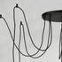 Maxim Early Electric Multi Light Pendant Model: 12128BKAB