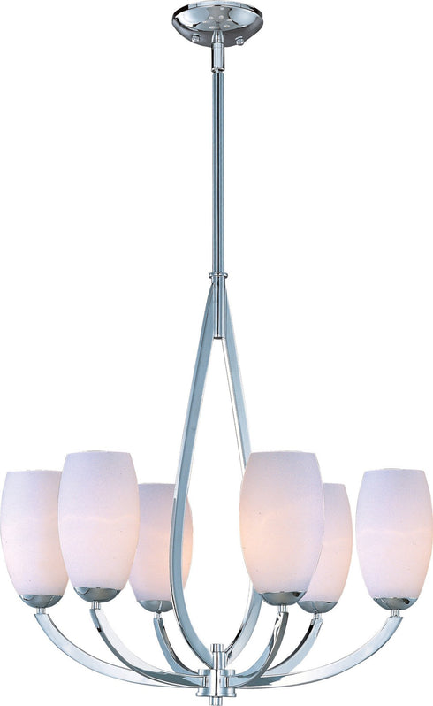Maxim Elan Single Tier Chandelier Model: 22175SWPC